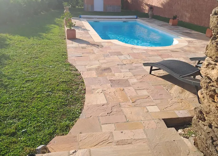 A Casuccia - Maison Traditionnelle Corse Avec Piscine Privee San-Nicolao